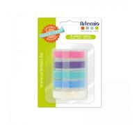 5 Rubans Pour Étiqueteuse Click Click - 9 Mm X 2 M