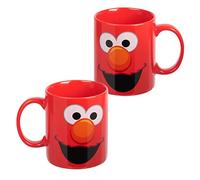 5, rue Sésame Elmo Mug Tasse de Café Thé en grès rouge 320 ml