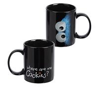 5, rue Sésame Macaron le glouton Mug Tasse de Café Thé en grès noir 320 ml