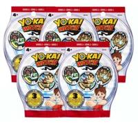 Pack De 5 Sachets De 3 Médailles Yo-Kai Watch - Hasbro - Renforce Ton Équipe De Bons Yo-Kai