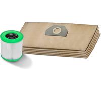 5 sacs à poussière + filtres pour Kärcher MV 3, WD 3, 6.959-130, WD 3.200, WD 3.500, A2201, 2504, 2204 filtre lavable