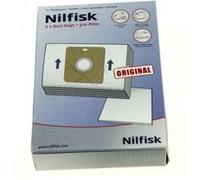 Boite de 5 sacs avec 1 pre filtre COUPE/COMPACT/GO/FORCE Aspirateur (78602600 22422400 NILFISK FAKIR)