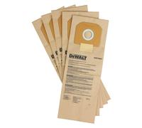 5 sacs d'aspirateur en papier - compatible avec DWV901L / DWV902M - DWV9401-XJ - DEWALT