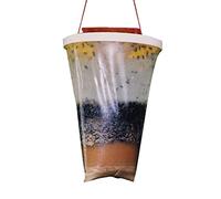 5 Sacs de pièges à Mouches en Paquet, pièges à Mouches à Mouche Suspendus, capteur à Mouche Suspendu en Plein air, Tueur de Mouches, piège à Mouches de Ranch avec appât pour Jardin extérieur, Ferme