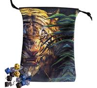 5 sacs de runes de tarot en velours, sacs cadeaux à cordon, sacs en tissu de petite taille pour cartes de tarot bijoux bracelets montres rangement de cristaux, 5,12 pouces x 7,09 pouces Ytger