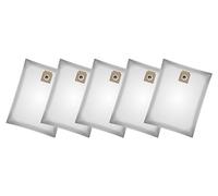 5 sacs filtrants en non-tissé Sacs d'aspirateur Micro Vlies pour/compatibles avec les aspirateurs Kärcher T12/1, T15/1, T17/1 comme 6.904-312.0, 6.904-315.0, 6.907-017