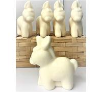 5 SAVONS EN FORME D'ÂNE AU LAIT D'ÂNESSE bio 145GR BELL' ÂNESSE