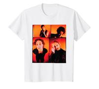 5 Seconds of Summer - Band Photo Grid T-Shirt, Enfant, Blanc, 3 Ans