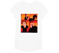 5 Seconds of Summer - Band Photo Grid T-Shirt, Fille, Blanc, M
