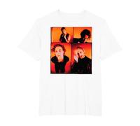 5 Seconds of Summer - Band Photo Grid T-Shirt, Homme Grandes Tailles, Blanc, 5X Tall
