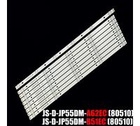 5 set - 45 pcs Kit 72 pièces LED Rétro-Éclairage Bande volontairement 55KS4000 JS-D-JP55DM-B51EC (80510) JS-D-JP55DM-A62EC 6V/LED 55DM1000 volontairement 55KS4000 6V/LED ""Nipseyteko