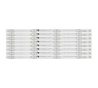 5 set Rétro-éclairage led TCL 49P3/B49A81S-UD, 1 lot = 8 pièces, pour L49P1-UD/L49P2-UD/V3/49P3F/49A Nipseyteko