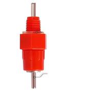 5 Sets Chicken Water Nipples with 1/2" PVC Tee Fittings | Leak-free automatic poultry drinker kit for clean, fresh water(5Pcs nipples)
