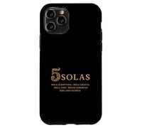 5 SOLAS - Cinq Solas de la Réforme Chrétienne - Vintage Coque pour iPhone 11 Pro