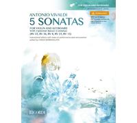 5 Sonatas For Violin And Keyboard / Recueil + Enregistrement(S) En Ligne
