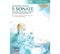 5 Sonate A Volino E Basso Per Il Cembalo / Set+Audio-Online