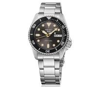 Seiko SRPL79K1 5 Sports SKX Montre Automatique en Acier Inoxydable pour Homme, boîtier de 38 mm, Noir/argenté