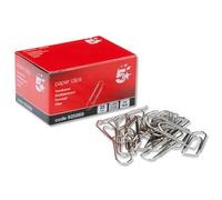 5 Star Lot de 10 Trombone extra large Longueur 33 mm x 100 (Import Royaume Uni)