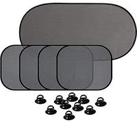 5 Stcs pare-soleil de voiture pour le côté et l'arrière avec coupelles à ventouse Protection solaire