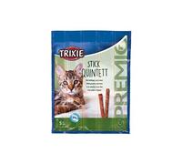 TRIXIE Premio Quadro-Sticks Snack, foie de volaille, 25g, chat, lot de 5