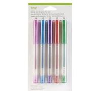 Cricut Explore/Maker Medium Point Gel 5-Pack Glitter Brights Set de broches effet scintillant, rouge