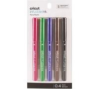 Cricut Explore/Maker Infusible Ink Fine Point 5-Pack Basics Set de broches rouge, noir, violet, marr