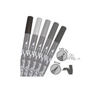 5 Stylos-Pinceaux 1 Pointe de Calligraphie et Pointe Pinceau - Camaieu Gris