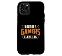 5 sur 4 Gamers Blame Lag - Jeu Amusant pour Les Joueurs Coque pour iPhone 11 Pro
