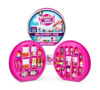 5 Surprise Comprenant 5 étuis de Collection Mystery Foodie, stockez et exposez 30 Mini Objets de Collection, Jouets de Restauration Rapide et Accessoires de Shopping