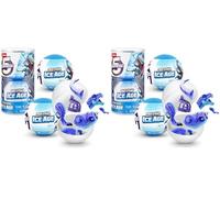 5 SURPRISE Dino Strike Ice Age, série 6, Capsules Surprises de Mini-Objets de Collection, (2 Capsules) (Lot de 2)