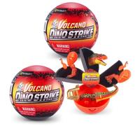 5 Surprise Dino Strike Volcano Série 4 Capsule Mystère à Collectionner (Pack de 2)