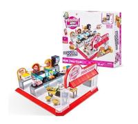 5 SURPRISE FOODIE BRANDS MINI FOOD COURT RESTAURANT AVEC 1 MINIATURE E