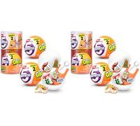 5 Surprise Mega Gross Minis série 2 de ZURU, Capsules Surprises de Mini-Objets de Collection de Parodies dégoutantes, (2 Capsules) (Lot de 2)