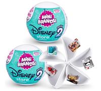 5 Surprise Mini Brands Disney Store Series 2 Mystery Capsule Jouet à collectionner (lot de 2)