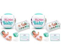 5 SURPRISE My Mini Baby Capsule mystère à Collectionner, Jouet pour Filles, bébé Miniature réaliste, Ensemble de Jeu et Accessoires, Series 1 (Lot de 2)