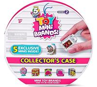 5 Surprise ZURU Toy Mini Brands Series 2 Boîte de rangement pour collection 30 minis avec 5 minis exclusifs