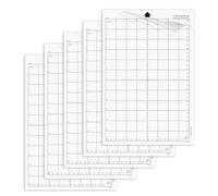 5 tapis de découpe de rechange Silhouette Cricut Joy Xtra autoadhésifs 30,5 x 20,3 cm tapis de découpe Accessoire Cricut Transparent pour traceur