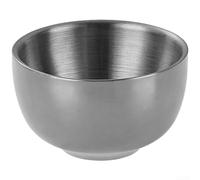 5 Tasses à Sake Acier Inoxydable Double Paroi Isolantes(Silver)