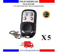 5 Télécommandes compatibles NOVOFERM MNHS433 / MCHS43 NOVOTRON 502/504/512/522/524