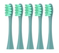 5 têtes de brosse rechange compatibles avec les à dents électriques Oclean, Spark, Flow, X Pro, Elite, etc(5 green)
