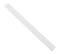 5 tiges rondes solides en ABS for la fabrication de tubes en plastique de 250 mm de long for projets de bricolage(4 * 250mm)