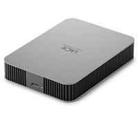 LaCie Mobile Drive 5TB v2 USB-C Moon Silver w/Rescue