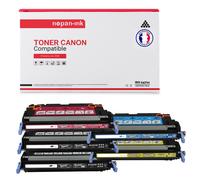 5 Toner pour CANON EP711 (Q6470) (x2) + EP717 (Q7581) + EP717 (Q7583) + EP717 (Q7582) Black x2 + Cyan + Magenta + Jaune BK:6000 CMY:6000 Pages avec Canon I-Sensys LBP-5300 LBP-5360 MF 9170 LBP-5400 MF