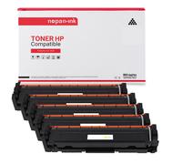 TONER CF410A (x2) + CF411A + CF413A + CF412A CF410A (x2) + CF411A + CF413A + CF4 Noir x2 + Cyan + Magenta + Jaune x 5 Compatible pour HP- P Color