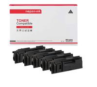 5 Toner pour KYOCERA TK110 TK-110 Black 6000 Pages avec FS 1016MFP, FS 1116MFP, FS 720, FS 820, FS 920