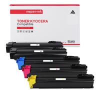 TONER TK5205K TK5205K Noir x2 + Cyan + Magenta + Jaune x 5 Compatible pour KYOCERA- Kyocera TASKalfa 356 ci Kyocera TASKalfa 358 ci