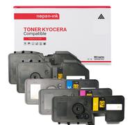 5 Toner pour KYOCERA TK5220K Black x2 + Cyan + Magenta + Jaune 1200 Pages avec Kyocera ECOSYS M 5521 cdn Kyocera ECOSYS M 5521 cdw Kyocera ECOSYS P 5021Kyocera ECOSYS P 5021 Series Kyocera ECOSYS P 50
