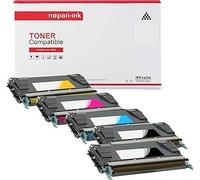 5 Toner pour Lexmark C522 Multi-couleurs 4000 Pages avec C 520N C 522 C 522N C 524 C 524DN C 524DTN C 524N C 524TN C 530 C 530DN C 5