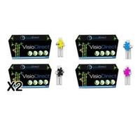 5 Toner type CF380 x2 Noir 4400 pages, CF381 Cyan CF382 Magenta CF383 Jaune 2700 pages, pour imprimante HP Color Laserjet Pro MFP M476NW