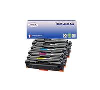 5 Toners compatibles avec HP Color LaserJet Pro M452nw remplace HP CF410X CF411X CF412X CF413X 410X -